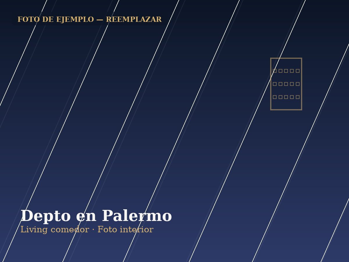 Departamento 2 ambientes a estrenar en Palermo