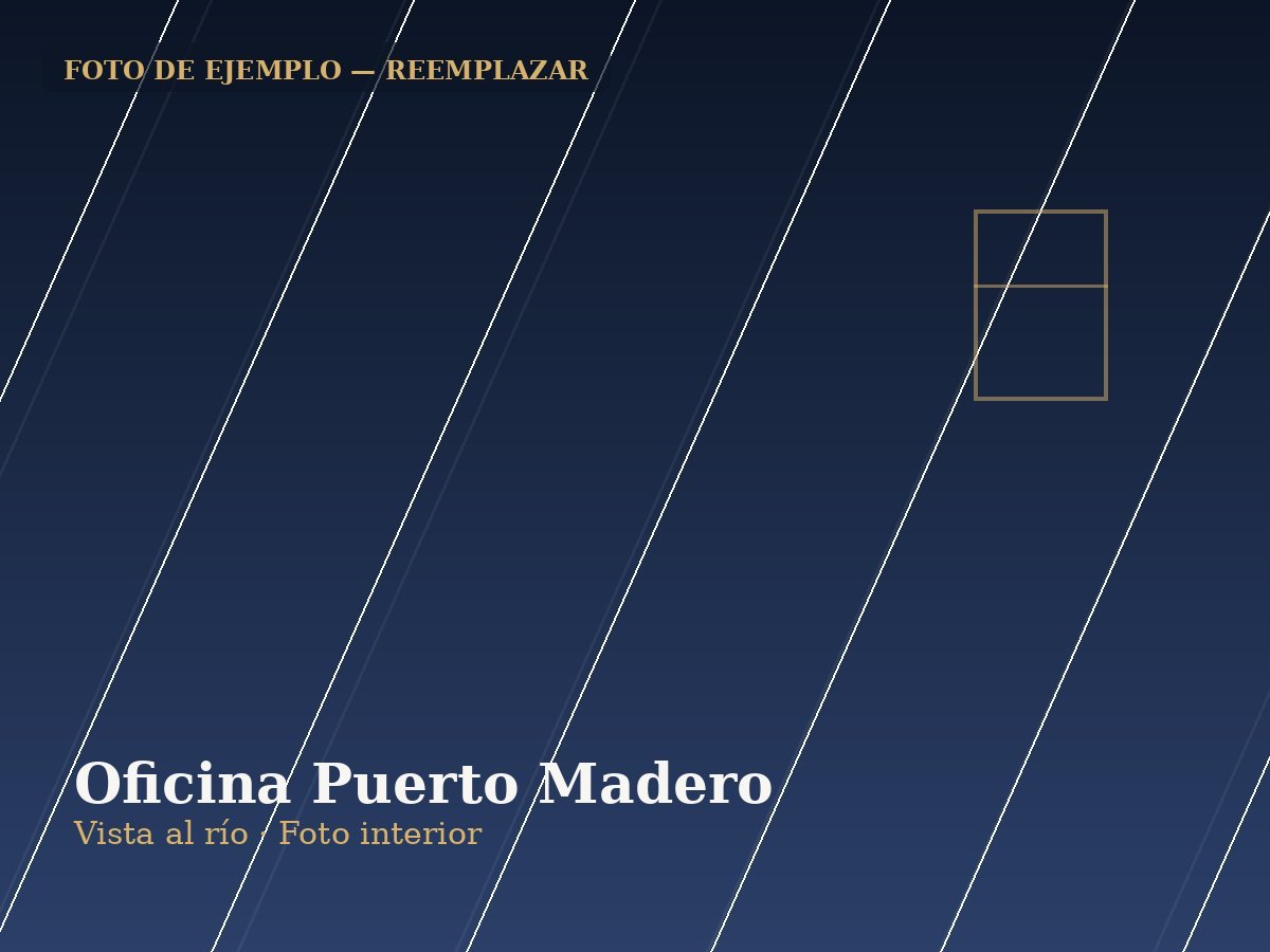 Oficina corporativa en Puerto Madero